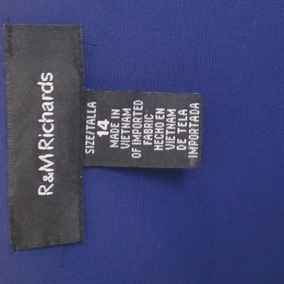 Rhinestone Faux-Wrap Dress - Picture 5 of 8